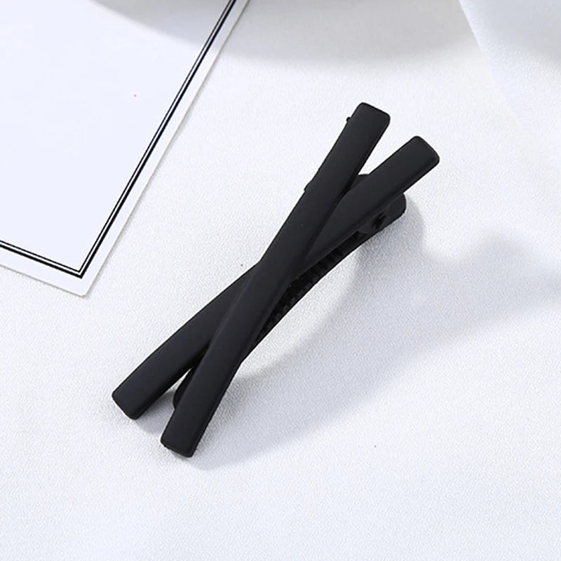 Fashion Women Hair Clip Simplicity Elegant Acetate Hair Barrettes Girls Duckbill Hairclip Hair Accessories Korean Hair Clips