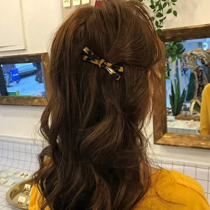 Fashion Women Hair Clip Simplicity Elegant Acetate Hair Barrettes Girls Duckbill Hairclip Hair Accessories Korean Hair Clips