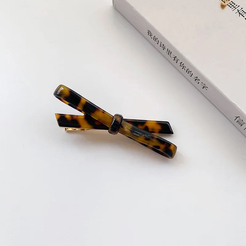 Fashion Women Hair Clip Simplicity Elegant Acetate Hair Barrettes Girls Duckbill Hairclip Hair Accessories Korean Hair Clips