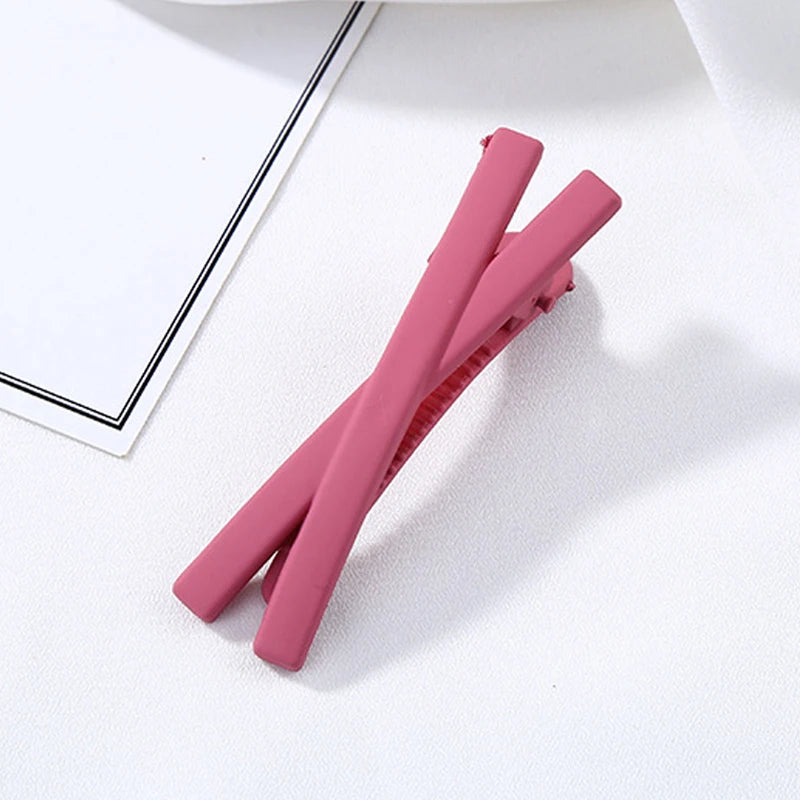 Fashion Women Hair Clip Simplicity Elegant Acetate Hair Barrettes Girls Duckbill Hairclip Hair Accessories Korean Hair Clips