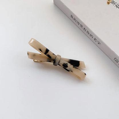 Fashion Women Hair Clip Simplicity Elegant Acetate Hair Barrettes Girls Duckbill Hairclip Hair Accessories Korean Hair Clips