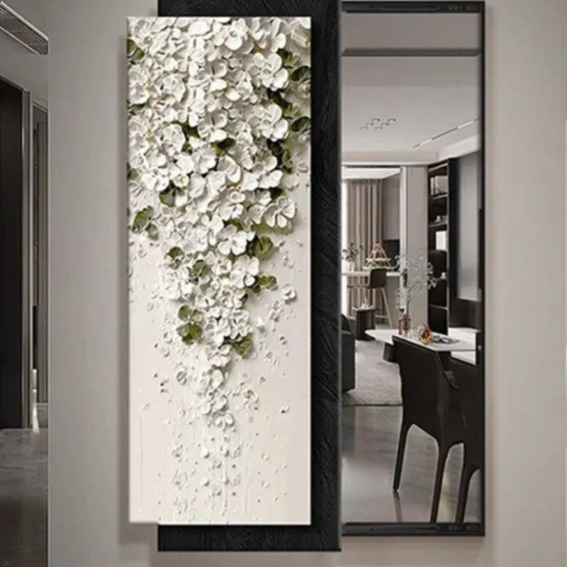 Ornament Aesthetic Mirror Bedroom Flexible Rectangle Creative Mirror Modern Design Espejo Maquillaje Luz House Accessories