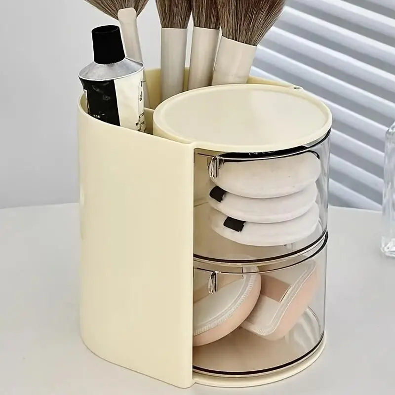 Hair Accessories Organizer Acrylic Storage Box Clear Hair Tie Organizer For Headband Makeup Brush Holder Desk Jewelry Organizer