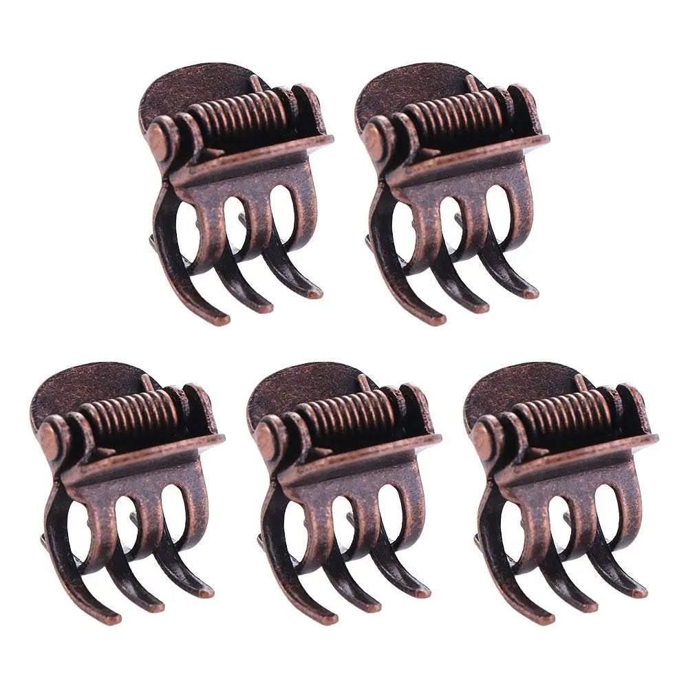 Grey Antique Headwear Hair Accessories Hair Styling Tool Side Bangs Clip Women Hairpins Mini Hair Clamp Korean Style Barrette