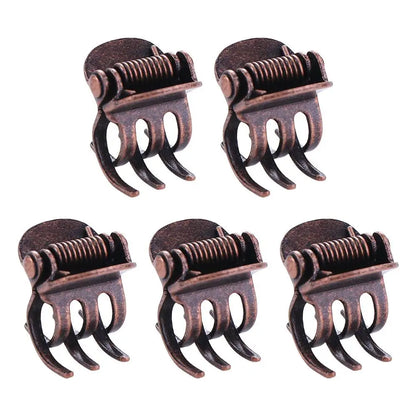 Grey Antique Headwear Hair Accessories Hair Styling Tool Side Bangs Clip Women Hairpins Mini Hair Clamp Korean Style Barrette
