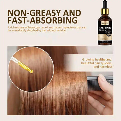 Hair Conditioner For Dry Hair, Enhances Shine Hair Oil Hair Care Serum Repair Damaged Hair Roots Hair Care For Women Men