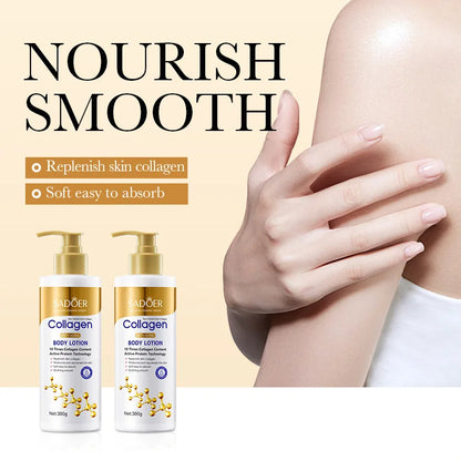 Collagen Body Lotion for Firming & Hydration - Intense Moisturizer Anti-Aging Skin for Dry, Sagging Skin, Nourishment 300g/pc