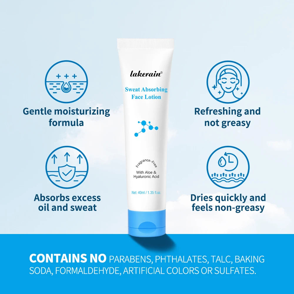 Lakerain Sweat-Absorbing Makeup Lotion Oil-Controlling, Hydrating, Moisturizing, Easily Absorbed Primer