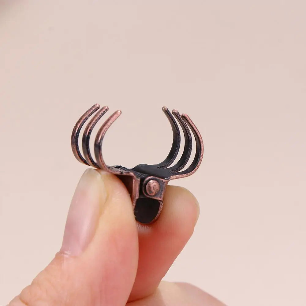 Grey Antique Headwear Hair Accessories Hair Styling Tool Side Bangs Clip Women Hairpins Mini Hair Clamp Korean Style Barrette