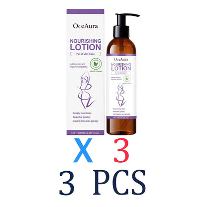 Lavender Body Lotion for Dry Skin Winter Skincare Deep Nourishing Rich Cream with Coconut Oil Christmas Gift New Year Present