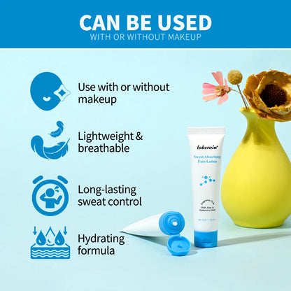 Lakerain Sweat-Absorbing Makeup Lotion Oil-Controlling, Hydrating, Moisturizing, Easily Absorbed Primer