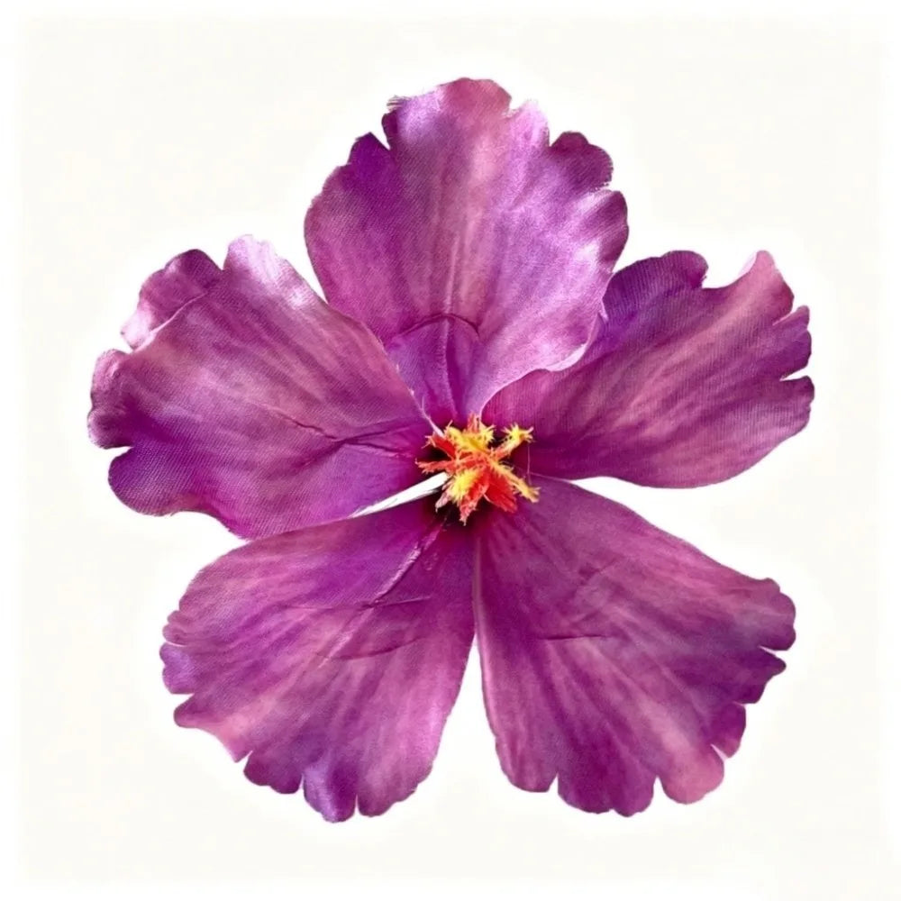 Hair Accessories Artificial Flower Hibiscus Flower Hair Clip Do Not Hurt Hair Bohemia Style Hearwear Bangs Hairpin Summer
