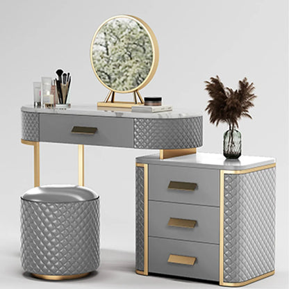 New Luxury Design Bedroom Home With Mirror High-quality Dressing Table Wooden Bedroom Furniture