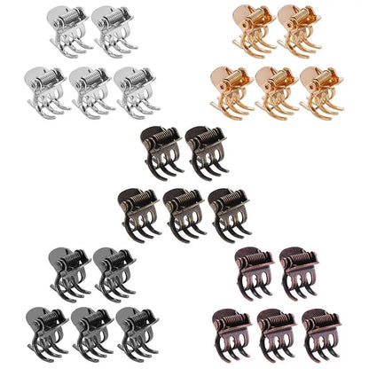 Grey Antique Headwear Hair Accessories Hair Styling Tool Side Bangs Clip Women Hairpins Mini Hair Clamp Korean Style Barrette