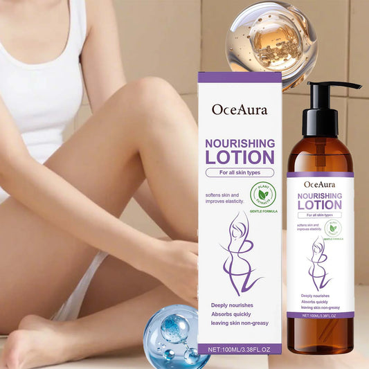 Lavender Body Lotion for Dry Skin Winter Skincare Deep Nourishing Rich Cream with Coconut Oil Christmas Gift New Year Present