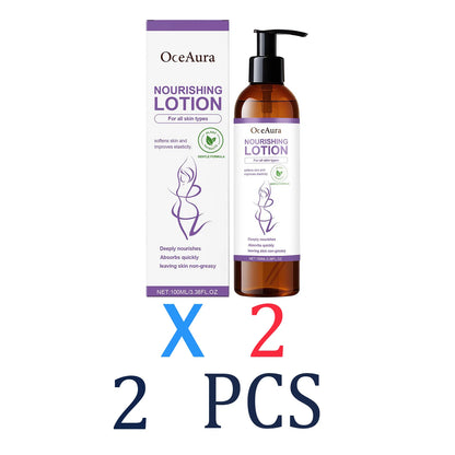 Lavender Body Lotion for Dry Skin Winter Skincare Deep Nourishing Rich Cream with Coconut Oil Christmas Gift New Year Present