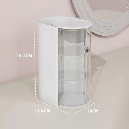 Hair Accessories Organizer Acrylic Storage Box Clear Hair Tie Organizer For Headband Makeup Brush Holder Desk Jewelry Organizer