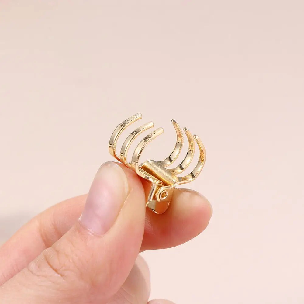 Grey Antique Headwear Hair Accessories Hair Styling Tool Side Bangs Clip Women Hairpins Mini Hair Clamp Korean Style Barrette