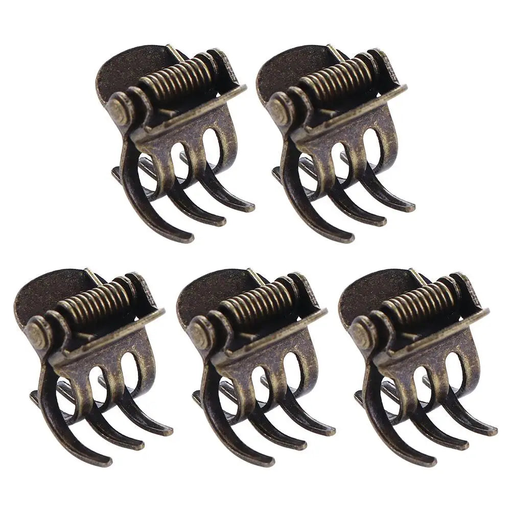 Grey Antique Headwear Hair Accessories Hair Styling Tool Side Bangs Clip Women Hairpins Mini Hair Clamp Korean Style Barrette