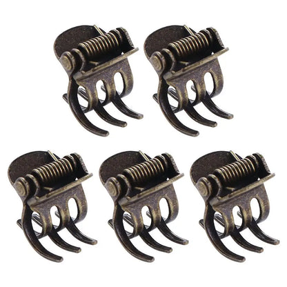 Grey Antique Headwear Hair Accessories Hair Styling Tool Side Bangs Clip Women Hairpins Mini Hair Clamp Korean Style Barrette