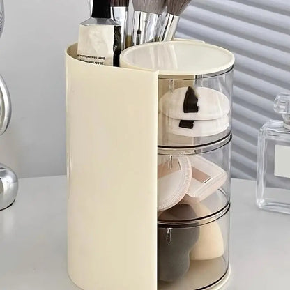 Hair Accessories Organizer Acrylic Storage Box Clear Hair Tie Organizer For Headband Makeup Brush Holder Desk Jewelry Organizer