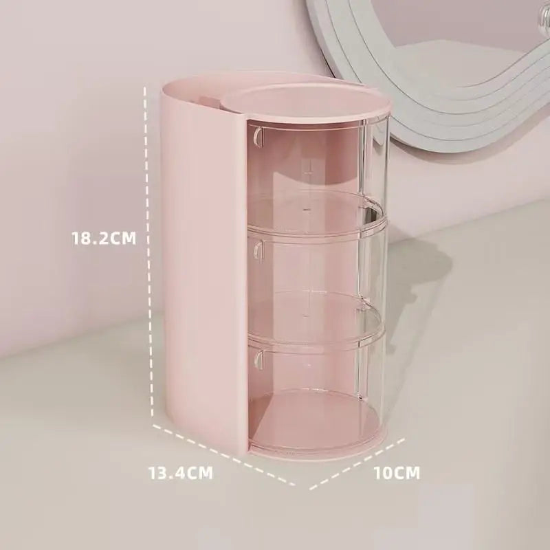 Hair Accessories Organizer Acrylic Storage Box Clear Hair Tie Organizer For Headband Makeup Brush Holder Desk Jewelry Organizer