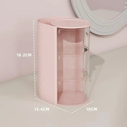 Hair Accessories Organizer Acrylic Storage Box Clear Hair Tie Organizer For Headband Makeup Brush Holder Desk Jewelry Organizer