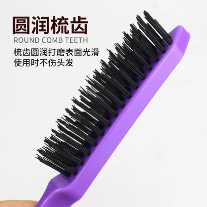 Salon Teasing Back Hair DIY Brushes Boar Bristle Wood Slim Line Comb Hairbrush Extension Hairdressing Professional Styling Tools