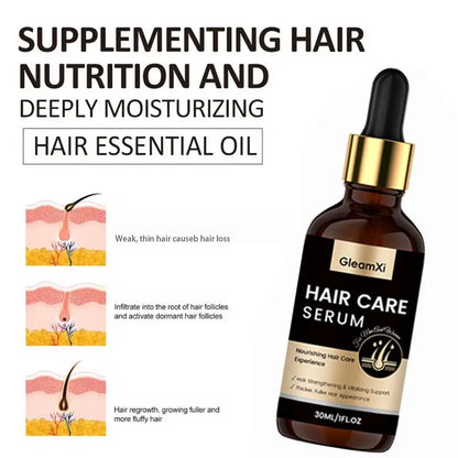 Hair Conditioner For Dry Hair, Enhances Shine Hair Oil Hair Care Serum Repair Damaged Hair Roots Hair Care For Women Men