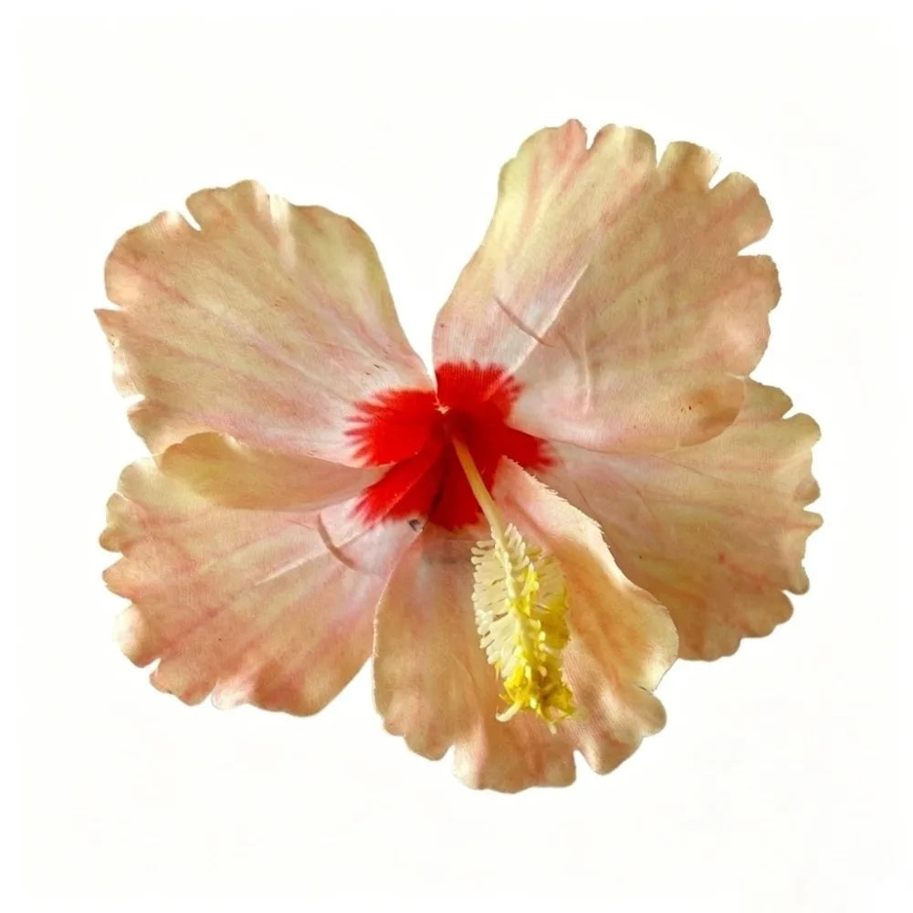 Hair Accessories Artificial Flower Hibiscus Flower Hair Clip Do Not Hurt Hair Bohemia Style Hearwear Bangs Hairpin Summer