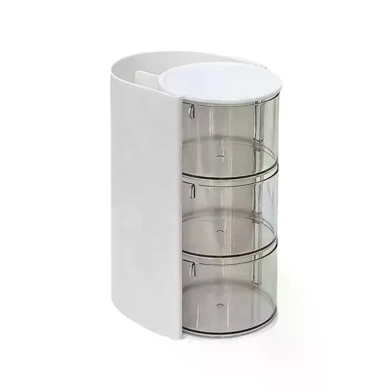 Hair Accessories Organizer Acrylic Storage Box Clear Hair Tie Organizer For Headband Makeup Brush Holder Desk Jewelry Organizer