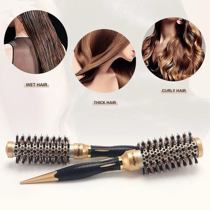 Salon Hairdressing Anti-static Hairdressing And Curling Styling Barber Hair Comb Women Wet Curly Hair Brush For  Styling Tool
