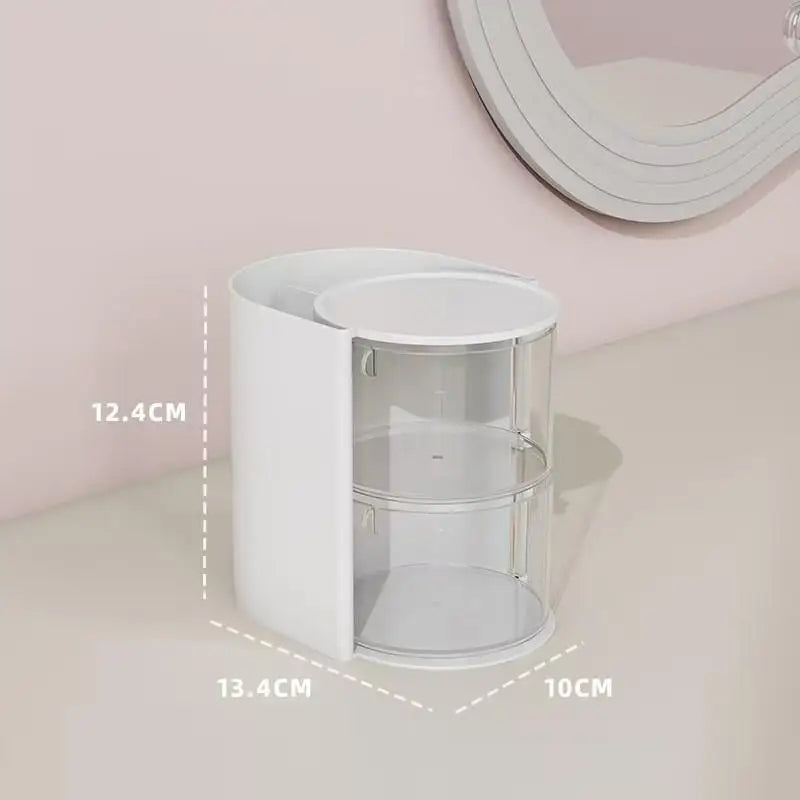 Hair Accessories Organizer Acrylic Storage Box Clear Hair Tie Organizer For Headband Makeup Brush Holder Desk Jewelry Organizer