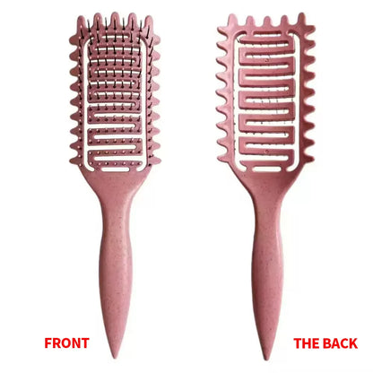 1PC Hair Massage Comb Bristle Nylon Hairbrush Curly Detangle Hair Brush for Salon Hairdressing Tools